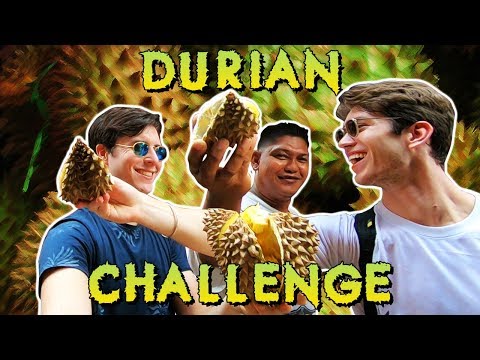 DURIAN CHALLENGE at Divisoria Market in Manila! - Philippines Travel Vlog
