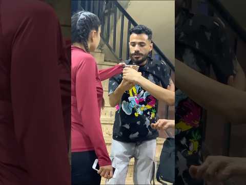 اقوي مقلب هتموت من الضحك  شوفوا رد فعله🤣🤣#محمدعلاء