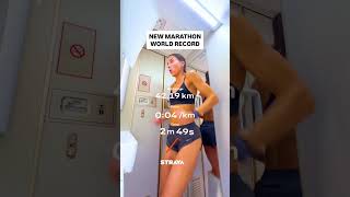 Thank you AIRBUS A380 for the speed ✈️💨 #funny #running #marathon