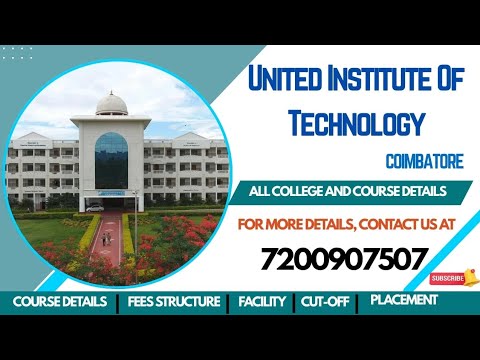 ⚡United Institute 🙀📍Of Technology Coimbatore (Autonomous) #coimbatore #tnea2025 #top10 #fees #course