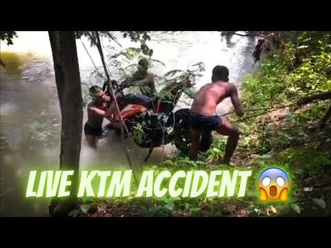 Ktm Deadly Accident Caught on Camera 😱 | Live Crash Under Water