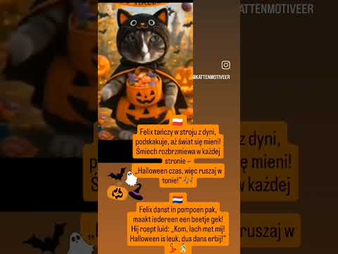 🎃😘🧡Felix danst in pompoenpak,maakt iedereen een beetje gek!🎃#dans #pompoen #dc #felix