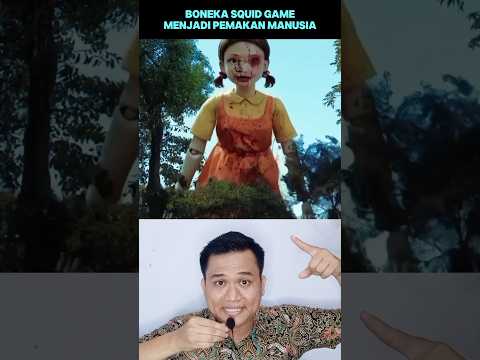 DETIK - DETIK BONEKA SQUID GAME MAKAN MANUSIA‼️#shorts #alurcerita #storytelling
