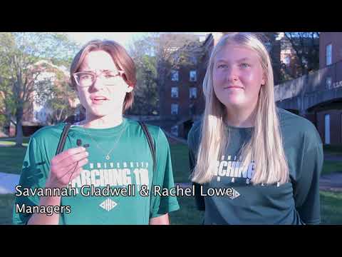 Marching 110 performs at Paw Print Park