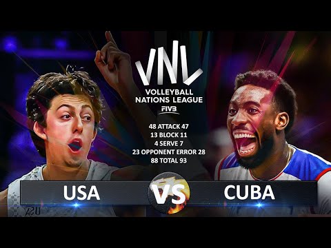 Cuba vs USA | Men's VNL 2025