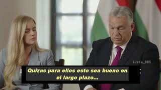 Orbán: el bloque politico progresista quiere modificar la estructura de la sociedad con inmigración.