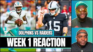 NFL Week 1 Recap: Dolphins vs. Raiders, UNSTOPPABLE Bears, + Josh 'Superman' Allen stuns!