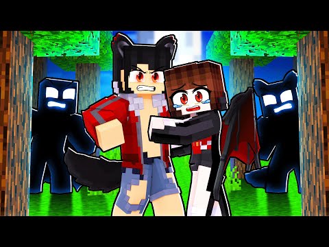 AMOR PROIBIDO da VAMPIRA e do LOBO no Minecraft ◂Miika▸