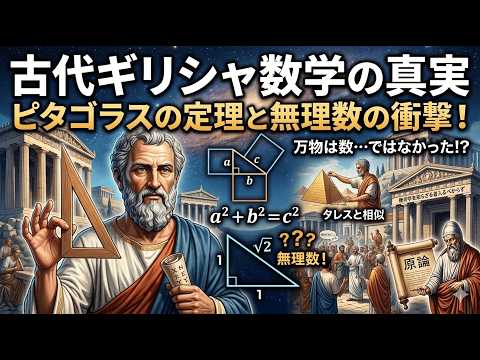 【衝撃】古代ギリシャで数学の天才が生まれた理由を徹底解説!!