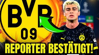 DRINGENDE BOMBE! HEUTE NEUES VON BORUSSIA DORTMUND