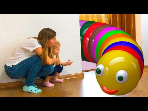Лиза и история про червяков из компьютерной игры