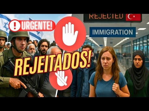 "ATIVISTAS" DA FLOTILHA SÃO DEPORTADOS PARA A TURQUIA | PAÍSES REJEITARAM CENTENAS DE ATIVISTAS