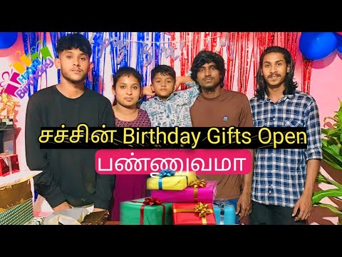 💥Sachin Birthday Gifts🎁 Open Pannuvama🔥😁 | @imsachin01