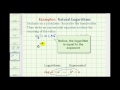 Understanding Natural Logarithms and Exponential Equations