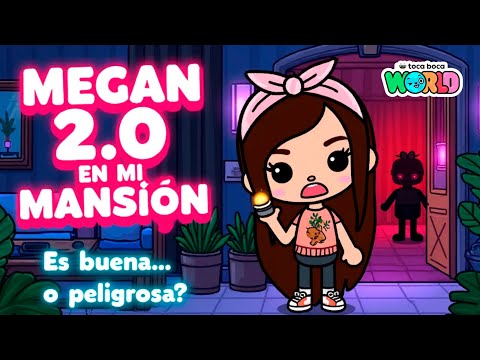 🤖🏰 ¡Megan 2.0 Vuelve a Mi Mansión de Mega Estrella! (Parte 1) | Luna Forever en Toca Boca Life🌟