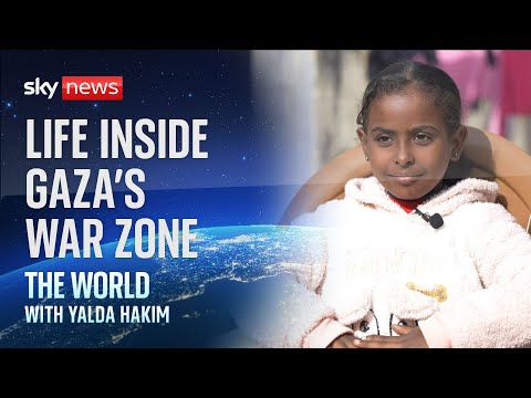 Gaza Diaries: Sky News hears from young people living in Gaza's war zone