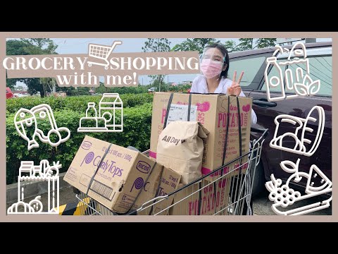 GROCERY SHOPPING WITH ME | Francine Diaz