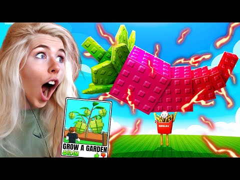 ich spiele zum 1. MAL GROW A GARDEN (4.000.000 SPIELER)