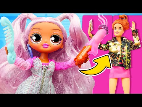 Barbie Blog - Barbie Puppen Video. Kinder Video auf Deutsch. Barbie färbt sich die Haare