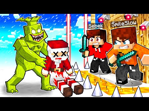 GRINCH vs TAJNA BAZA w Minecraft!