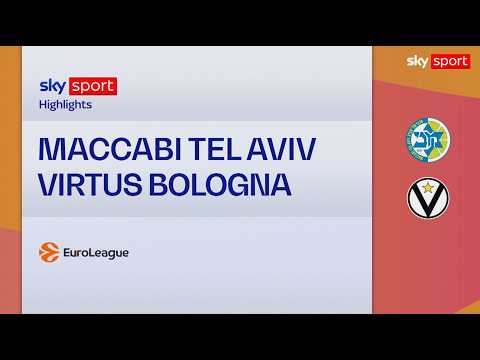Eurolega, Maccabi Tel Aviv-Virtus Bologna: gli highlights