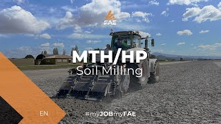 Video - FAE MTH - MTH/HP - FAE multitask machine working with a Fendt tractor on an airport landing strip