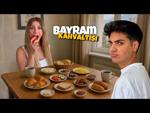 Yeni Evimdeki İlk Bayram Kahvaltısı 🐑 Sıla Beyoğlu | Melih Yıldırım