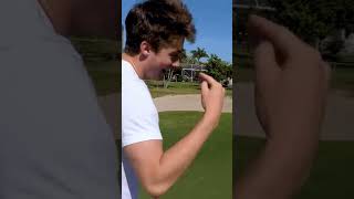 Good Good Insane Hole Out #shorts #golf #goodgood #golfer