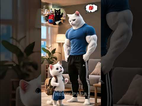 🎒🐾 Kitten Old Bag Was Shamed So Dad Sewed a New One With Love