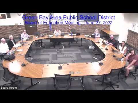 GBAPSD Board of Education Meeting: June 27, 2022