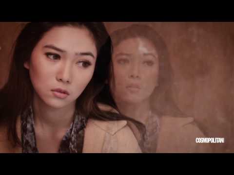 [BTS] Pemotretan Isyana Sarasvati untuk Cosmo Januari 2017