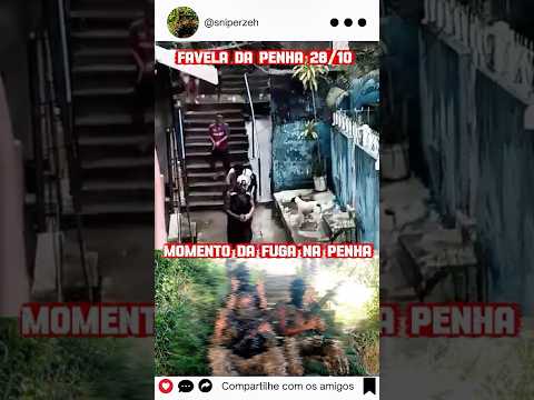 DERAM FUGA DA OPERAÇÃO NO RIO ‼️‼️ #bope #pm #riodejaneiro