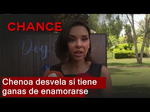 Chenoa presenta su nuevo proyecto profesional y desvela si tiene ganas de enamorarse