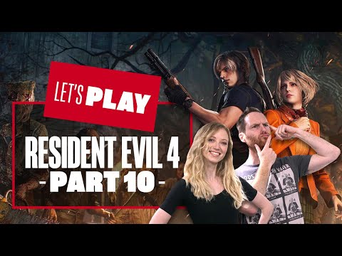 Let's Play Resident Evil 4 Remake PART 10 - JET ON OUT OF HERE! RESIDENT EVIL 4 REMAKE PS5 GAMEPLAY
