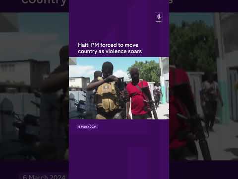 Haiti PM forced to move country as violence soars