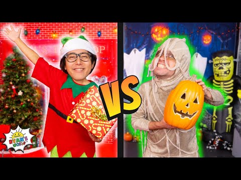 CHRISTMAS VS Halloween! Which Holiday Is Better??