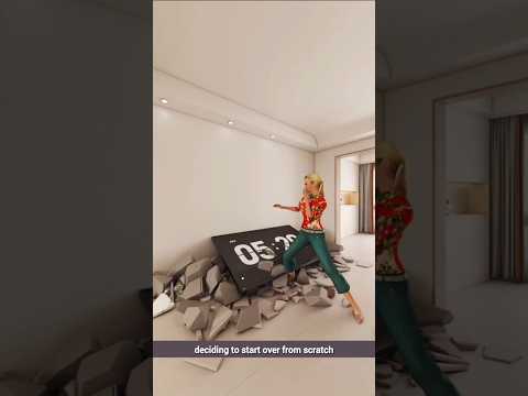 Ultimate DIY TV Setup || DIY Floating TV Cabinet For A Modern Living Room #shorts