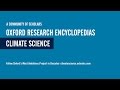 Interdisciplinary Approaches in Climate Research
