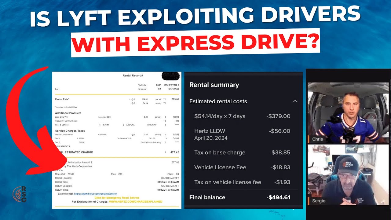 Is Lyft EXPLOITING Drivers with Express Drive?