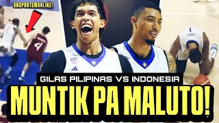 HILAW ang LUTO! X-factor Thirdy Ravena at Jamie Malonzo NAKABAWI! Gilas Pilipinas vs Indonesia