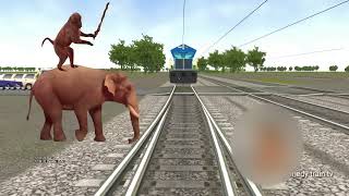 Snake stops the train - Comedy video
