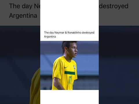 Neymar And Ronaldinho Destroyed the Opponent ?? #football #cr7 #ronaldo #shorts #shortsfeed