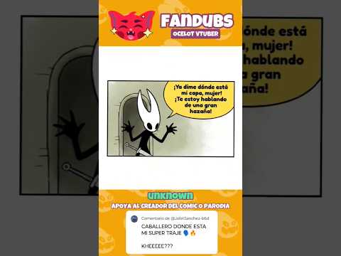 dónde está mi súper capa 🙀 #humor #fandub #silksong #hollowknight