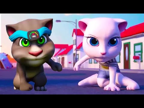 Talking Tom | Super Strong | Good Habits for Kids | Funny Cartoons - Super Toons for Kids