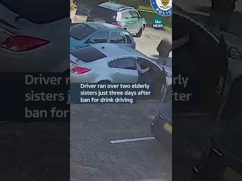 Driver ran over two elderly sisters just three days after ban for drink driving