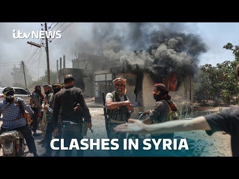 Syria's interim president calls for a ceasefire after hundreds die in clashes between rival militias