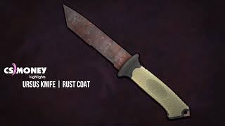Ursus Knife Rust Coat Gameplay