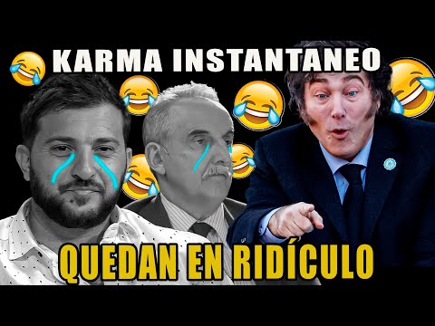 KARMA EN C5N !🔥 QUISIERON PEGARLE A MILEI Y SALIERON DESTROZADOS! 🔥😂