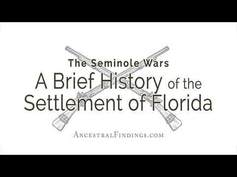 AF-486: The Seminole Wars: A Brief History of the Settlement of Florida | Ancestral Findings
Podcast