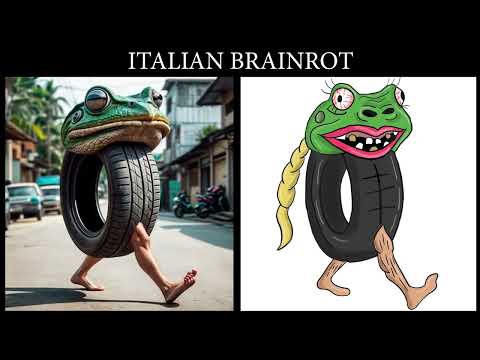 Italian Brainrot Animals And Universe Drawing Parody 2